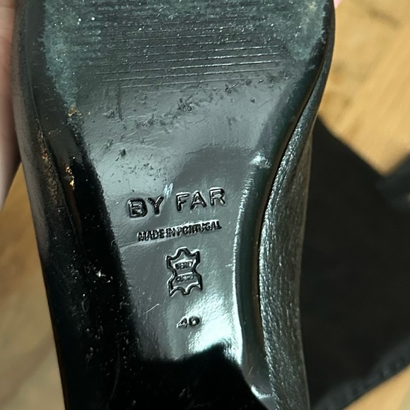 By Far Remy Crinkle Patent Leather Tall Boots - Picture 6 of 8